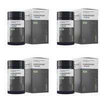 Kit 4 CarvoFort Piridoxina 1X + Carvão Ativado 500mg 60 Cápsulas FortLife