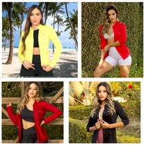 Kit 4 Casacos feminino proteção solar UV 50+ FPS