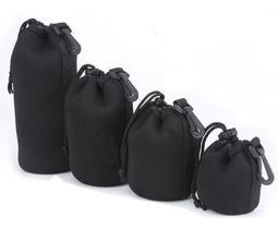 kit 4 Case Neoprene Luva Lente Canon Nikon Youngnou P M G Xg