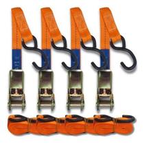 kit 4 Catraca Cinta Amarração Carga 25mm Corpo De Aço Golfield - j.bella