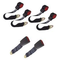 Kit 4 Catraca Retrátil 2 Pontas Abdominal Cinto De Segurança Kit 4 Catraca Retrátil 2 Pontas Abdominal Cinto De Segurança