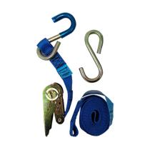 Kit 4 Catracas com Cinta 25mm X 2,0m, Gancho S - Fitacabo