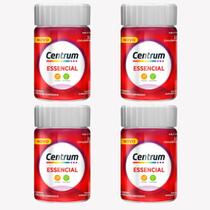 Kit 4 Centrum Essencial Suplemento Alimentar 30 comprimidos