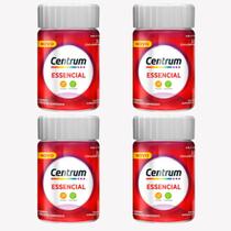 Kit 4 Centrum Essencial Suplemento Alimentar 30 comprimidos