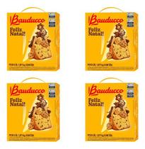Kit 4 Cesta De Natal Bauducco Pequena 15 Itens - Com Nf Kit 4 Cesta De Natal Bauducco Pequena 15 Itens - Com Nf