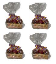 Kit 4 Cestas com 17 Doces Sortidos Festa Junina Arraiá Kit 4 Cestas com 17 Doces Sortidos Festa Junina Arraiá