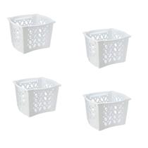 Kit 4 Cesto Organizador Decorativo Multiuso Empilhável 9L M
