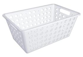 Kit 4 Cestos Organizador Coza One Grande 4,7l Retangular Na Natural