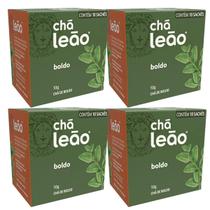 Kit 4 Chá Leão Boldo 10 Sachês 10g