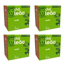 Kit 4 Chá Leão Verde 10 Sachês 16g