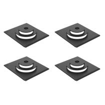 Kit 4 Chapa Modular Acoplável Fogão de Lenha 01 Furo 34x31cm Kit 4 Chapa Modular Acoplável Fogão de Lenha 01 Furo 34x31cm