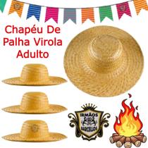 Kit 4 Chapéus De Palha Aba Grande Virola Festa Junina Quadrilha - Artigos De Festas Fantasias Kit 4 Chapéus De Palha Aba Grande Virola Festa Junina Quadrilha - Artigos De Festas Fantasias