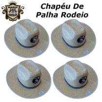 Kit 4 Chapéus De Palha Rodeio Festa Junina 35CM - Fantasias Quadrilha Caipira Artigos De Festas Kit 4 Chapéus De Palha Rodeio Festa Junina 35CM - Fantasias Quadrilha Caipira Artigos De Festas