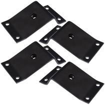 Kit 4 Chapinhas Chapa Inclinada 15º Fixação Pés Palito Rosca 5/16 Preto G59 Kit 4 Chapinhas Chapa Inclinada 15º Fixação Pés Palito Rosca 5/16 Preto G59