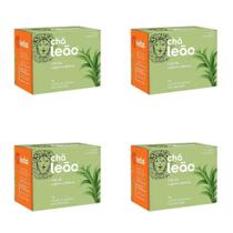 Kit 4 Chás capim cidreira Leão com 10 sachês