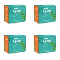 Kit 4 Chás Hortelã Leão com 10 sachês