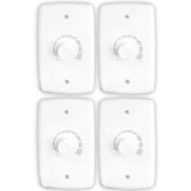 Kit 4 chave dimer de luz bivolt (4x2) 400 w 100 rima