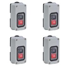 Kit 4 Chave p Motor Bipolar CS-103 30a IP65 com Passa Cabo Voltagem:110/220V Kit 4 Chave p Motor Bipolar CS-103 30a IP65 com Passa Cabo Voltagem:110/220V