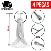 Kit 4 Chave T para Maquina de Lavar 10mm Longa 62cm Agitador Brastemp Electrolux