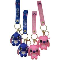Kit 4 Chaveiros Stitch para lembrançinha presente com um design adorável e divertido