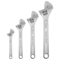 Kit 4 Chaves Ajustável Inglesa 6, 8, 10 E 12 Pol Tradestar Kit 4 Chaves Ajustável Inglesa 6, 8, 10 E 12 Pol Tradestar