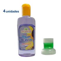 Kit 4 Cheirinho Concentrado Desinfetante Limpeza Essência Casa 140ml Marca Senalândia - Envio Já