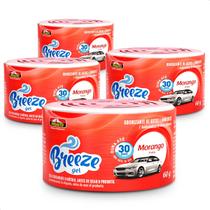 Kit 4 Cheirinhos Aromatizante Breeze Gel Morango Proauto 60g Kit 4 Cheirinhos Aromatizante Breeze Gel Morango Proauto 60g