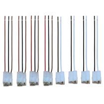 Kit 4 chicotes 1 via e 4 chicotes 2 vias Kit 4 chicotes 1 via e 4 chicotes 2 vias