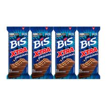 Kit 4 Chocolate Bis Lacta Xtra com 45g