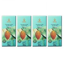 Kit 4 Chocolates Orgânico 50% Sem Lactose Barra Vegano Onveg