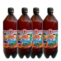 Kit 4 Chopp Puro Malte Lager Provincia 1L - Chopp Gaúcho
