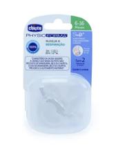 kit 4 chupetas chicco physio forma soft 6-16m transparente