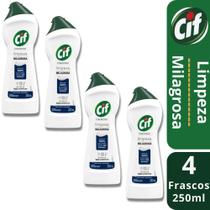 Kit 4 Cif Cremoso Saponáceo Original Limpeza Milagrosa 250mL Kit 4 Cif Cremoso Saponáceo Original Limpeza Milagrosa 250mL