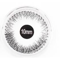 Kit 4 Cílios de Potinho 60 Tufinho para Extensão de Cílios Fio A Fio 8/10/12/14mm