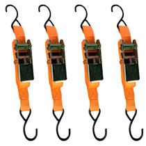 kit 4 Cinta Catraca Amarração Carga Jet Ski Moto 4,5M Tenda kit 4 Cinta Catraca Amarração Carga Jet Ski Moto 4,5M Tenda