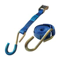 Kit 4 Cintas Presilha 25mm X 1,6m, Gancho S Azul - Fiacabo