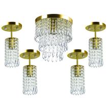 Kit 4 Clearcrillic + Lustre Manucrillic Gold