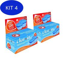 Kit 4 Clorin Desinfetante De Água Para Consumo Humano 500Lt - Clorin In