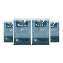 Kit 4 Cloro Multi Ação 3 em 1 Granulado 1kg Dicloro Crystal Saniclor Kit 4 Cloro Multi Ação 3 em 1 Granulado 1kg Dicloro Crystal Saniclor