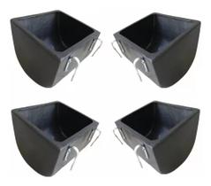 Kit 4 CochosComedouro 25 Litros pra Gado em Geral