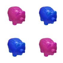 Kit 4 Cofrinho de Plástico Porquinho Cofre Para Guardar Moedas Dinheiro Arca Plast Lembrancinha Kit 4 Cofrinho de Plástico Porquinho Cofre Para Guardar Moedas Dinheiro Arca Plast Lembrancinha