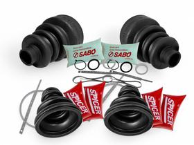 Kit 4 Coifas Homocinetica Lado Roda e Trizeta Sabo 78558 Spicer 213159G Ford Corcel Belina Del Rey Pampa 1969 a 1989