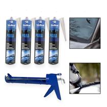Kit 4 Cola Adesivo Para Brisa Vidro Automotivo Com Aplicador Kit 4 Cola Adesivo Para Brisa Vidro Automotivo Com Aplicador