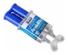 Kit 4 Cola Araldite Transparente Adesivo Epóxi Seringa 6g