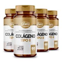 KIT 4 COLÁGENO TIPO 2 VITAMINA D 60 Cáps UNILIFE VITAMINA D3