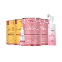 Kit 4 Colágeno Verisol Com Ácido Hialurônico Viva Beauty