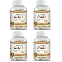 Kit 4 Colágeno Verisol Dermup - 90 Cápsulas - Maxinutri Kit 4 Colágeno Verisol Dermup - 90 Cápsulas - Maxinutri