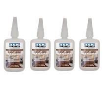 Kit 4 Colas Instantânea Moveleiro Tekbond 100g Madeira Kit 4 Colas Instantânea Moveleiro Tekbond 100g Madeira