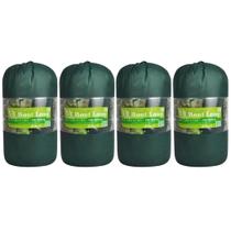 Kit 4 Colchonetes Acampamento Camping Casal Pesca Retiro Ginástica 190x130cm