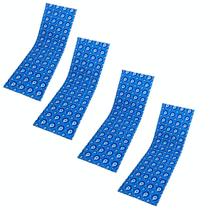 Kit 4 Colchonetes Dupla Face para Espreguiçadeira Olho Grego